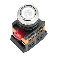 Кнопка ABLFS-22 с подсветкой прозрачный NO+NC 230В PROxima | код  ablfs-22 | EKF